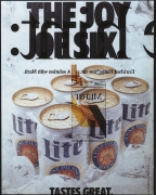 Robert Heinecken/The Joy of Six (from "Whiskey and Cigarettes")/1990/Silver dye bleach print