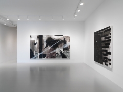 Installation view at Rhona Hoffman Gallery/Torkwase Dyson/James Samuel Madison/2018
