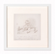 Jim Nutt, Untitled, 1976-77. Pencil on paper, 11.25 x 11.25 inches.