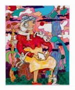 Gladys Nilsson, Blank Verse, 2018, Acrylic on canvas