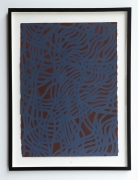 Sol LeWitt, Irregular Grid, 2001. Gouache on paper.