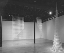 Installation view at Rhona Hoffman Gallery, Sol LeWitt, 1990.