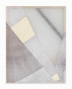 Martha Tuttle.&nbsp;Arrangement 6,&nbsp;2019. Wool, linen, pigment, 32 x 25 inches.&nbsp;&nbsp;
