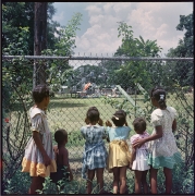 Gordon Parks.&nbsp;Otside Looking In, Mobile, Alabama, 1956,&nbsp;1956. Archival pigment print, 42 x 42 inches, edition 3 of 7.&nbsp;